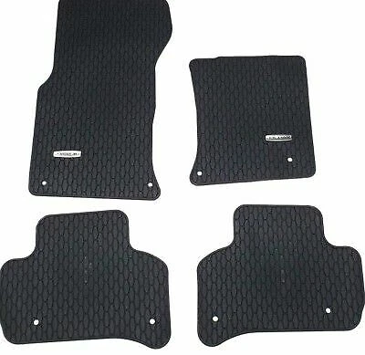 GENUINE JAGUAR XE AWD RUBBER FLOOR MAT SET (SEND REG IF UNSURE) - Image 1 of 1