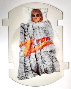 EX/EX ZZ Top Rough Boy Ltd Ed Frank Beard Shaped VINYL Picture Disc  - Picture 1 of 3
