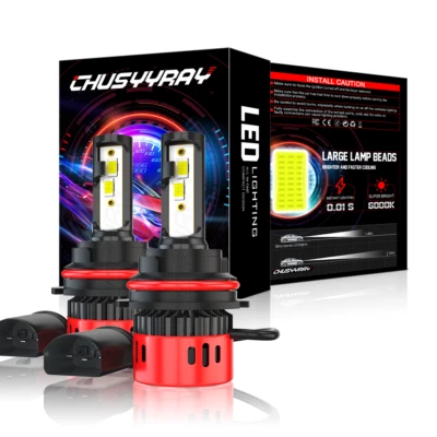 Fit For 2003-2012 International Truck 4300 4400 LED Headlight Bulbs Kit White - Image 1 of 4