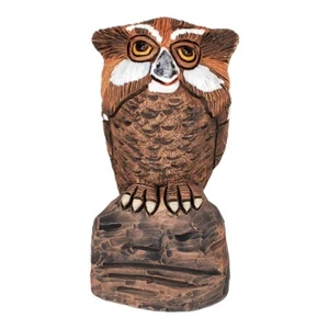 Casals Ceramics de Peru - Owl on Branch Figurine Terracotta - Vintage MCM - Picture 1 of 10