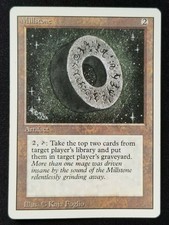 Millstone x1 Revised Edition (3rd Ed) MTG Magic the Gathering Artifact Card 1x