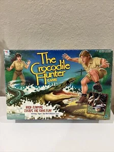 VINTAGE 1999 THE CROCODILE HUNTER BOARD GAME STEVE IRWIN 99% COMPLETE FREE SHIP - Picture 1 of 22