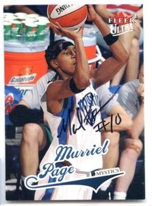 Murriel Page signed Autogramm AUTO 2004 Ultra WNBA Karte #73 - Bild 1 von 1