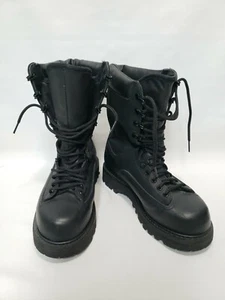 Hh Brown Combat Boots Wet Weather Vibram 225/92 US 7 Gore-Tex - Picture 1 of 7