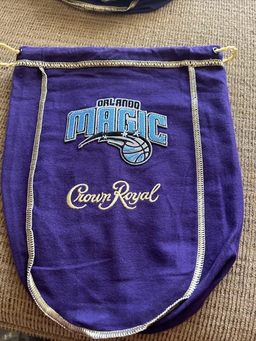NBA  Orlando Magic Tribute Bag CROWN ROYAL BAG 1 Liter Cover