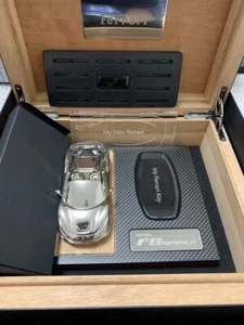 Ferrari F8 SPIDER Limited Novelty key box Metal Minicar almost unused from JAPAN - Picture 1 of 1