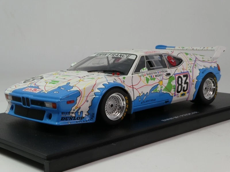 Werk83 BMW M1 Procar #83 Pironi Quester Mignot 24H Le Mans 1980 1/18 W1803009
