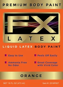 Liquid Latex - 16 Oz Any Color - Face and Body Paint Perfect for Cosplay! - Picture 1 of 167