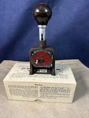 Bates Automatic Numbering Machine Wheels 6 Style E - Image 1 of 4