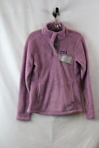 NWT Patagonia Women's Lavender Plush Henley Sweater sz S