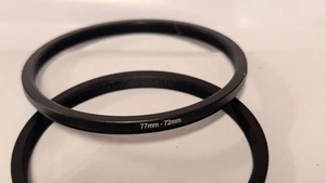  77mm to 72mm . 77-72mm Step-DOWN Stepping Ring Filter Adapter  - Picture 1 of 1