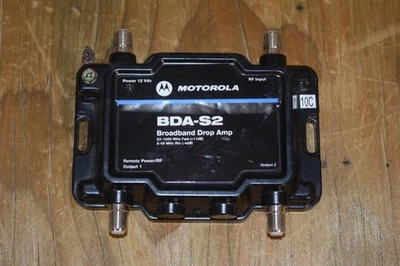 Motorola BDA-S2 Broadband Drop Amplifier 52-1000MHz 11dB TV Cable Signal Boost - Image 1 of 4