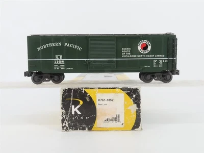 O Gauge 3-Rail K-Line K761-1852 NP Northern Pacific Single Door Box Car #1168 - Image 1 of 4