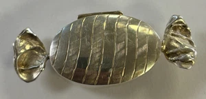 Sterling 925 Silver Hallmarked Candy/Sweet Pill Box - 13.2g - Picture 1 of 10