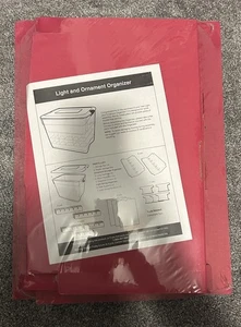 NEU Ornament Teiler Kit/Organizer für 72 Ornamente BOX NICHT ENTHALTEN! 16"x20" Box - Bild 1 von 3