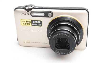 CASIO EXILIM EX-ZS150 Compact Digital Camera Gold used item from Japan  - Image 1 of 4