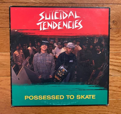 Suicidal Tendencies - Possessed to Skate 12" Caroline Records 1987 Pressing Foto 1 de 4
