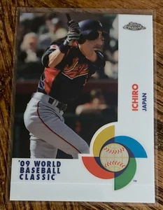 2009 Topps Chrome World Baseball Classic Ichiro Suzuki Chen Insert Card Japan - Bild 1 von 2