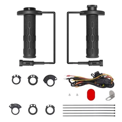 Heated Grips Handlebar Heater ATV Grip Warmers ATV Heated Hand Grips - Image 1 of 4