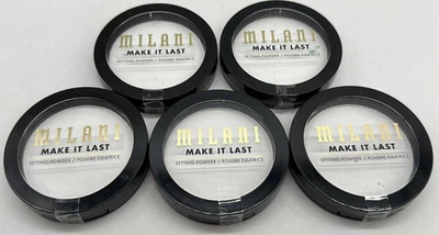 5PK Milani Make it Last Pressed Setting Powder ~ 110 Matte ~ Sealed ~ READ - Image 1 of 2
