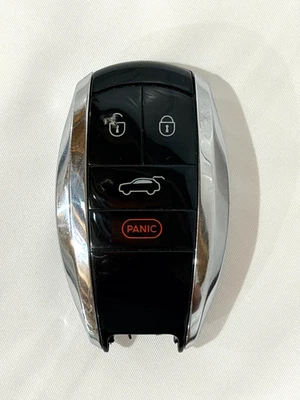 BENTLEY BENTAYGA YELLOW LOGO SMART KEY GENUINE OEM REMOTE FOB - Image 1 of 2