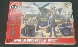 Airfix WWII RAF Ground Crew - 10 Multi-Part Figures 1:48 Model Figures A04702 - Picture 1 of 7