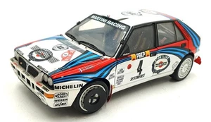 Kyosho 1/18 Scale Diecast DC13625H - Lancia Delta HF Intergrale Martini #4 RMC - Picture 1 of 5
