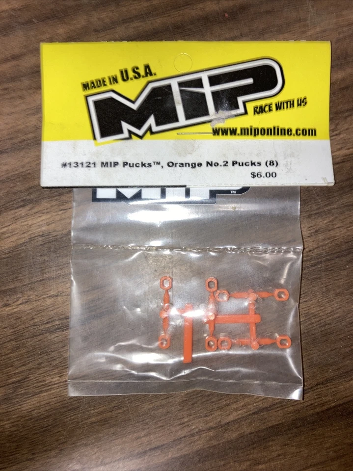 MIP Pucks Orange No.2 Pucks (8) MIP 13121 NIP - Image 1 of 1