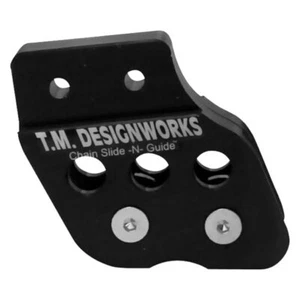 TM Designworks Rear Chain Guide Dual Rollers Yamaha Raptor 700 Black All Years - Bild 1 von 1