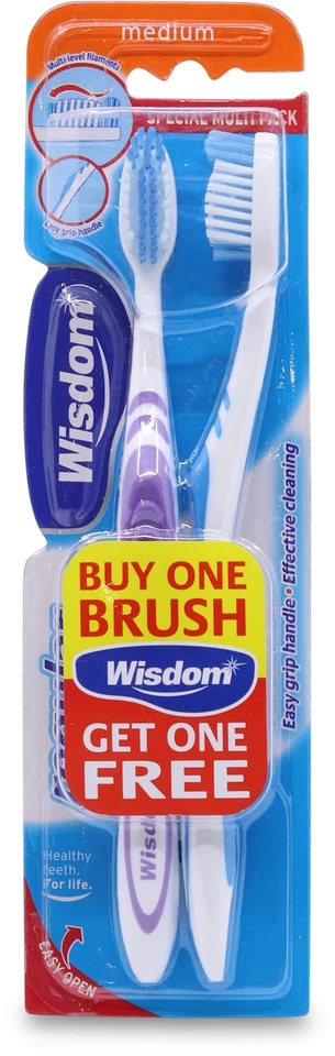 Wisdom Toothbrush Regular Medium 2 Pack X 1 - Image 1 of 1
