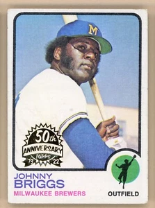Johnny Briggs - 2022 Heritage 1973 Topps 50th Anniversary Stamped Buybacks #71 - Picture 1 of 2