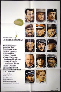 Póster de teatro AUTÉNTICO ORIGINAL: A Bridge Too Far (1977) - James Caan/ Más... - Imagen 1 de 2