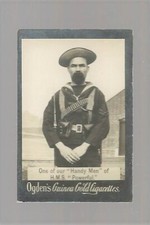 1902 OGDEN'S GUINEA GOLD  HANDY MEN OF H.M.S. POWERFUL  NM  GENERAL INTEREST