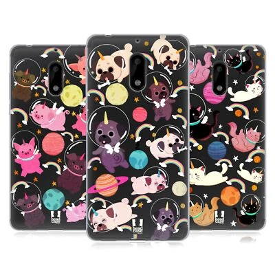 FUNDA DE GEL SUAVE HEAD CASE DESIGNS UNICORNIOS ESPACIALES PARA TELÉFONOS NOKIA 1 Foto 1 de 4