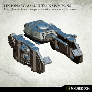 Kromlech Legionary Assault Tank Sponsons: Heavy Thunder Guns  - Picture 1 of 5