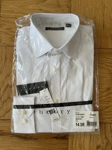 Theory Dover Dress Shirt - New, 14.5, White - Picture 1 of 4