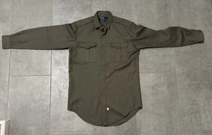 Vintage Polo Ralph Lauren Military Field Hunting 100% Wool Button Up Made USA - Picture 1 of 8
