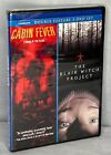 DVD double fonctionnalité Cabin Fever & Blair Witch Project, neuf