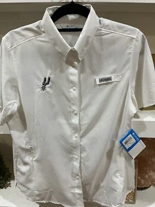 Camicia Columbia Donna San Antonio Spurs PFG Taglia Media - Nuova - Foto 1 di 5