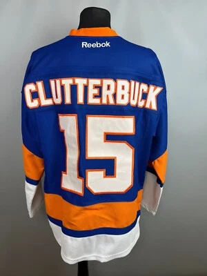 CAMISETA DE HOCKEY KYLE CLUTTERBUCK NY ISLANDERS NHL REEBOK PARA HOMBRE TALLA XL 54 Foto 1 de 4
