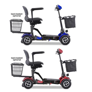 Exclusive Electric Mobility Scooter Motorised 4 Wheel Folding Portable XL - Picture 1 of 15