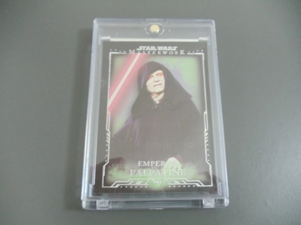 STAR WARS 2015 TOPPS MASTERWORK EMPEROR PALPATINE SILVER PARALLEL CARD /50 - Image 1 of 1