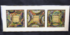 Vintage Bombay Beaded Mini Picture Frames New in Box 5143571 Pic 2"x2" Set of 3