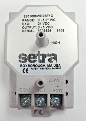 SETRA 2651-005W-D-2B-T1-C / 2651005WD2BT1C - Image 1 of 2