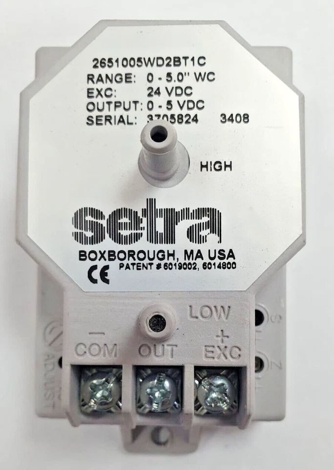 SETRA 2651-005W-D-2B-T1-C / 2651005WD2BT1C - Image 1 of 2