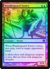 Wanderguard Sentry FOIL 9th Edition NM Blue Common MAGIC MTG CARD ABUGames