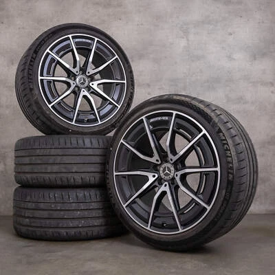 Mercedes AMG SL43 SL55 SL63 Felgen 20 Zoll R232 Sommerreifen A2324012300 - Bild 1 von 4