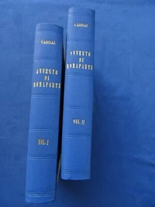 NAPOLEONICA-VANDEL-L'AVVENTO DI BONAPARTE-DUE VOL-MONANNI ED. - Foto 1 di 5