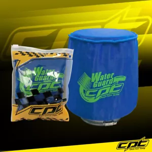 Universal Water Guard Cold Air Intake Pre-Filter Cone Filter Cover Blue - Medium - Picture 1 of 1