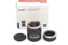 Zeiss ZM 2/35mm Biogon T* Black Leica M + M42 Industrial (1710616032)